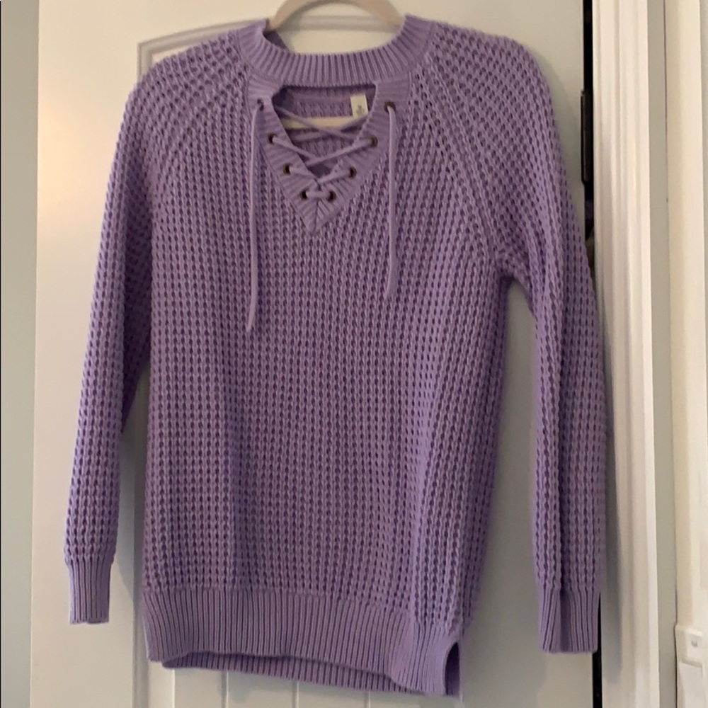 Purple sweater